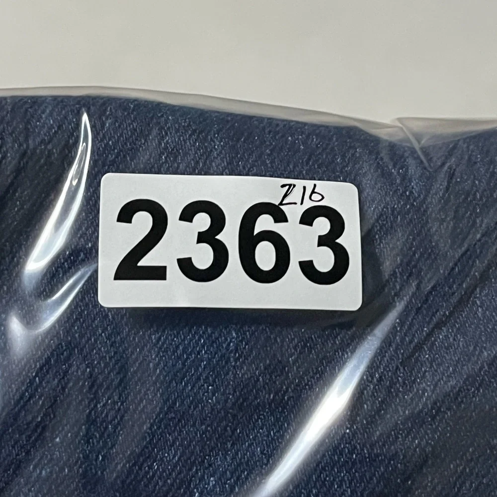 Levis 512 Mens 34x32 Actual 34x31‎ Blue Slim Fit Tapered Leg Orange Tab